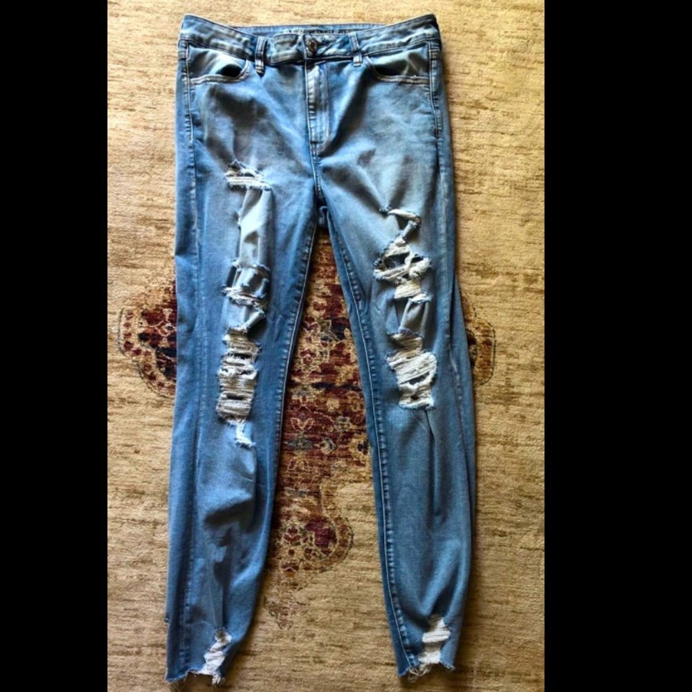 American Eagle Outfitters hi-rise cropped jegging